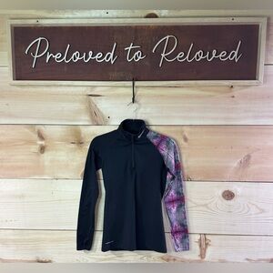 Nike Pro Combat Fitted Half Zip